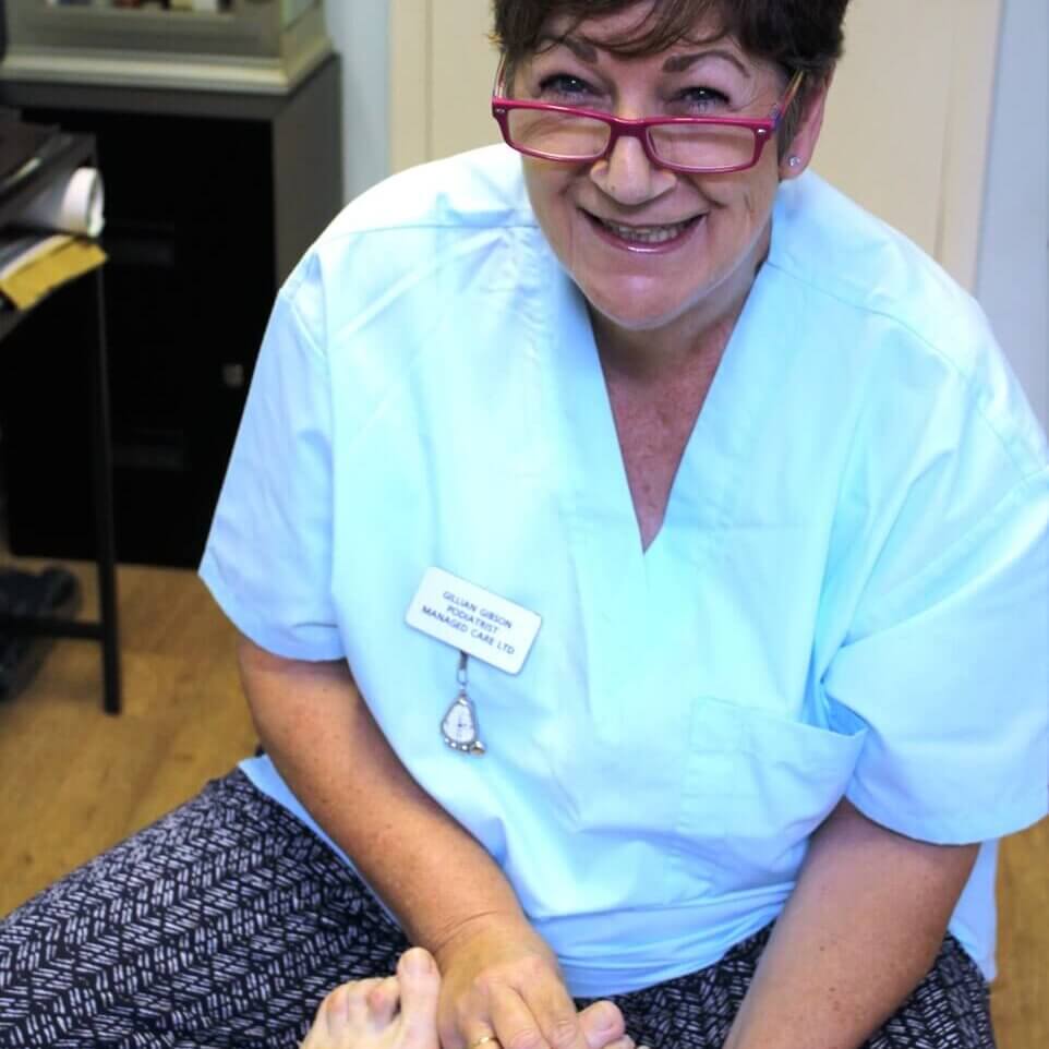 Gillian Gibson of Totally Podiatry, Somerset Podiatry Services